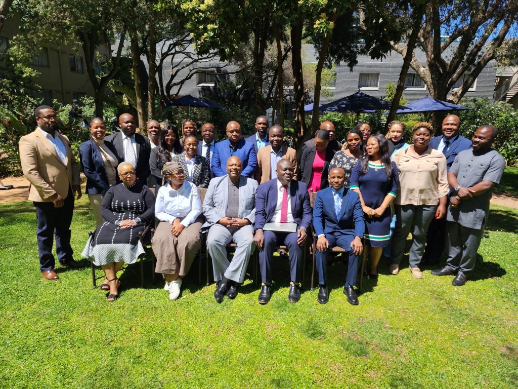 Members of the CRASA Consumer Committee (CCC) representing telecommunications regulatory bodies from SADC member states in Johannesburg, South Africa